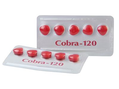 Cobra 120 mg (Sildenafilo)