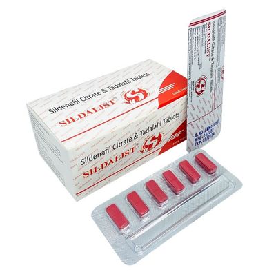 Sildalist 120 mg (Sildenafil & Tadalafil)